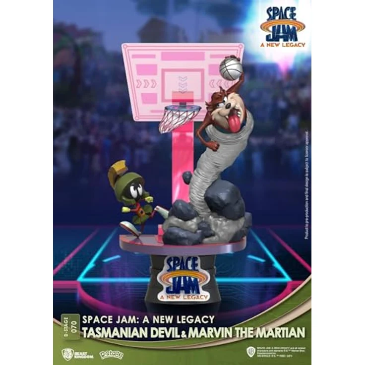 Beast Kingdom Space Jam New Legacy DS-070 Taz & Marvin D-Stage 6 Statue - Gutes Preis-Leistungs-Verhältnis, strapazierfähig – Bild 3