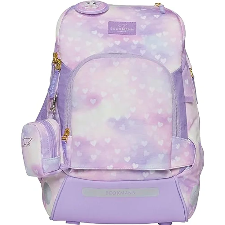 Beckmann Active Air FLX Space Mission Schulrucksack Set, 6-teilig, inkl. Sportrucksack, Federmappe, Schlamperetui, Regenhülle, blau – Bild 3