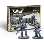 Modiphius Fallout Wasteland Warfare Enclave Hellfire Set Miniatures Unpainted