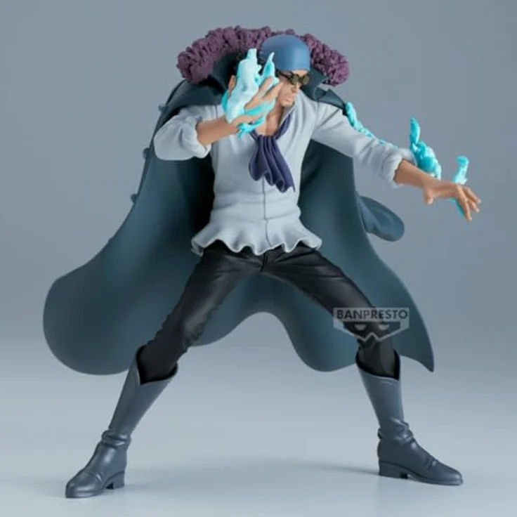 Banpresto Kuzan One Piece Actionfigur, Battle Record Collection, 15 cm, Mehrfarbig, PVC, Sammelfigur mit Basisständer, lizenziertes Sammlerstück – Bild 4