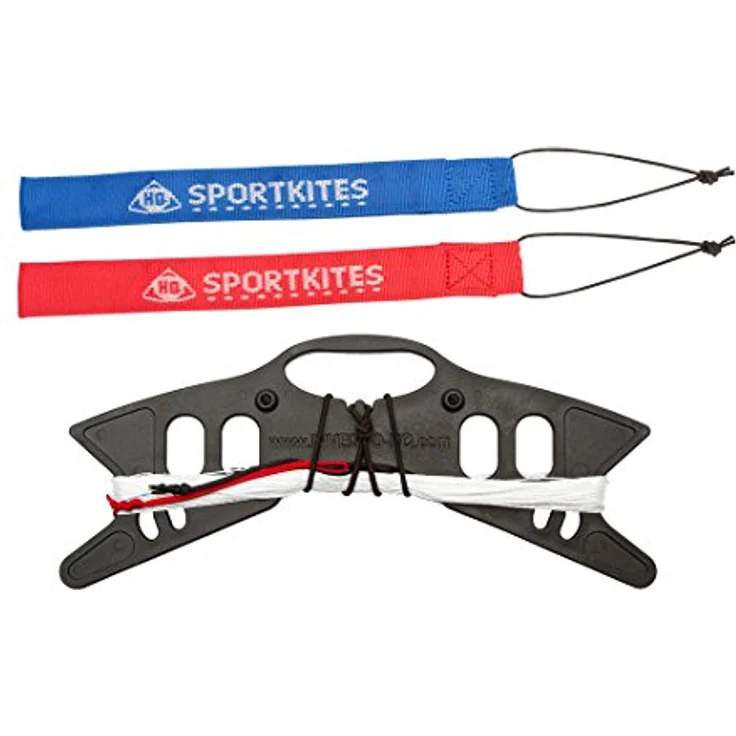 HQ 116511 - Cruiser Aqua, Zweileiner Lenkdrachen Speed&Power, ab 14 Jahren, 74x194cm, inkl. 100kp Dyneemaschnüre 2x30m auf Winder mit Schlaufen, 3-7 Beaufort – Bild 3
