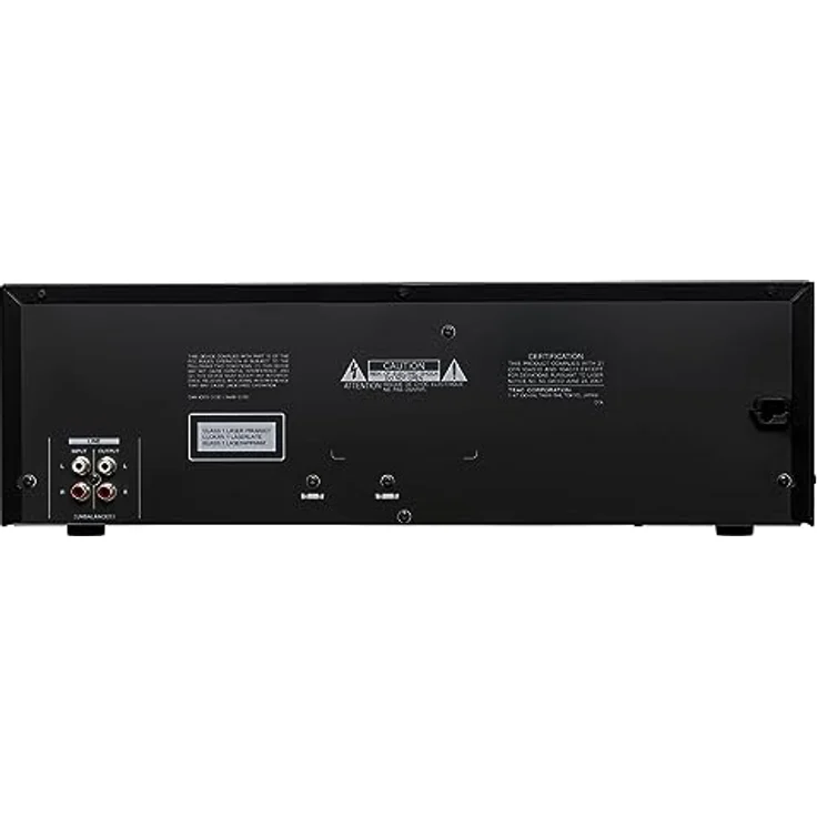 Tascam CD-A580 v2, CD-Player, Kassettendeck und USB-Recorder mit Cinch-Eingängen und kabelloser Fernbedienung – Bild 2