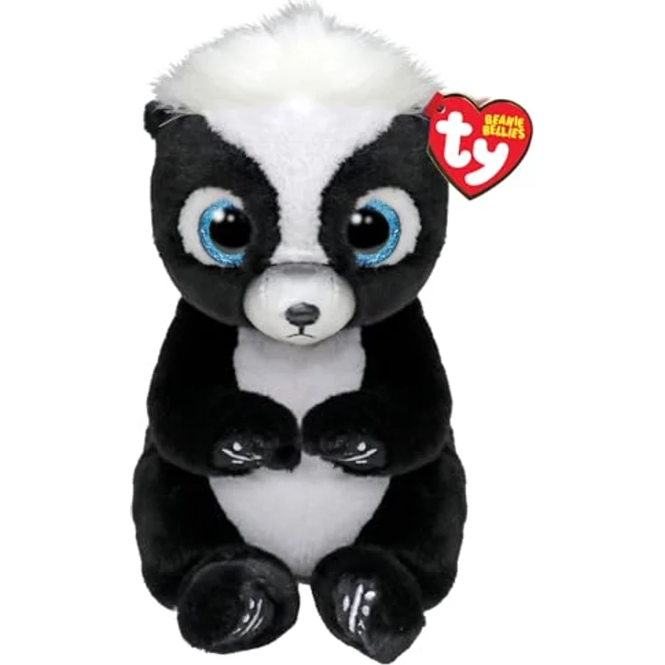 TY Rukus Stinktier Beanie Bellies Regular 14cm - Kuschelweiche Pluschtiere - Sammelbare Stofftiere in zeitlosem Design – Bild 1