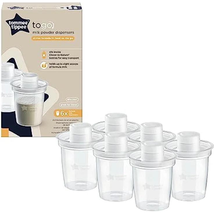 Tommee Tippee Milk Powder Dispensers, 6 Pack – Bild 2