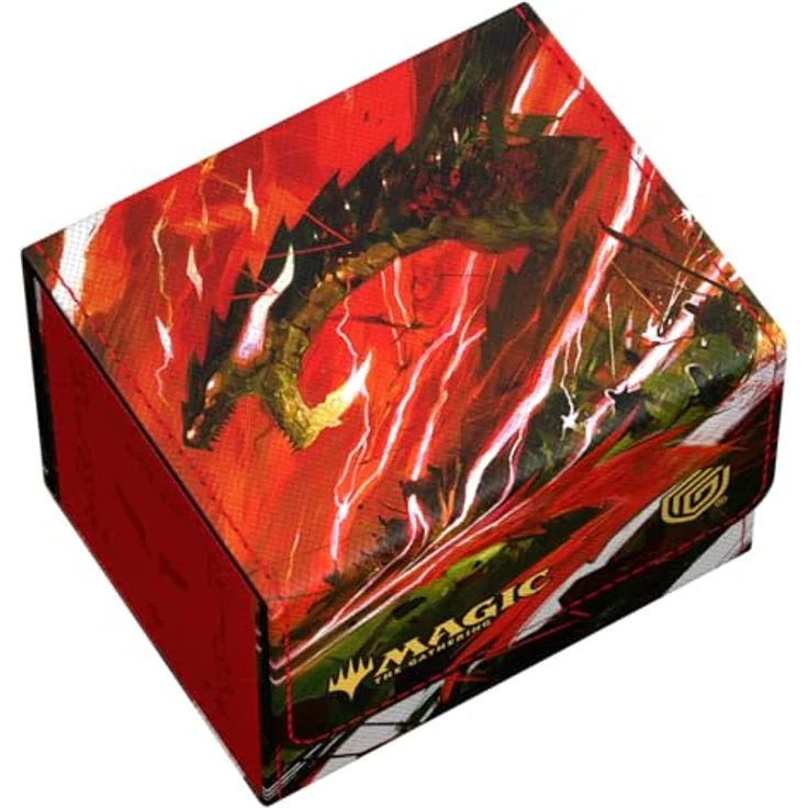 Ultimate Guard Sidewinder 100+ Xenoskin für Magic: The Gathering "Tarkir: Dragonstorm" - Ruinous Ultimatum, für 100 Double-Sleeve oder 120 Single-Sleeve-Karten, widerstandsfähiges Xenoskin-Material, starker Magnetverschluss – Bild 3