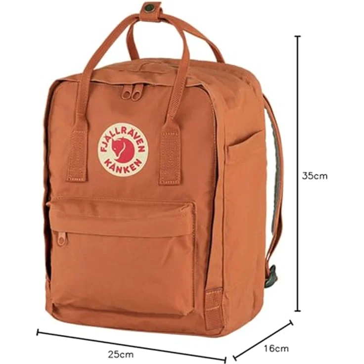 Fjällräven Kånken Laptop 13'', Schulrucksack mit gepolstertem Laptopfach, terracotta brown, 13 Liter Volumen – Bild 5