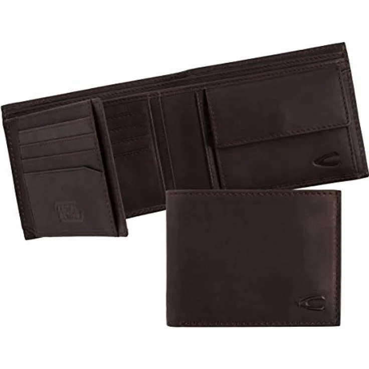 camel active Thai Herren Geldbörse RFID Querformat Leder Mittelgroß Braun – Bild 3