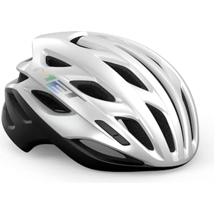 MET Sport Estro MIPS Helm, Weiß/holografisch, S - Kinderfahrradhelm mit Premium-Polsterung und optimaler Dämpfung – Bild 1