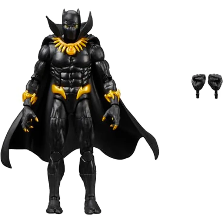 Marvel Legends Series Black Panther, Sammelfigur mit 15 cm und 20 Bewegungspunkten, inspiriert von den Comics
