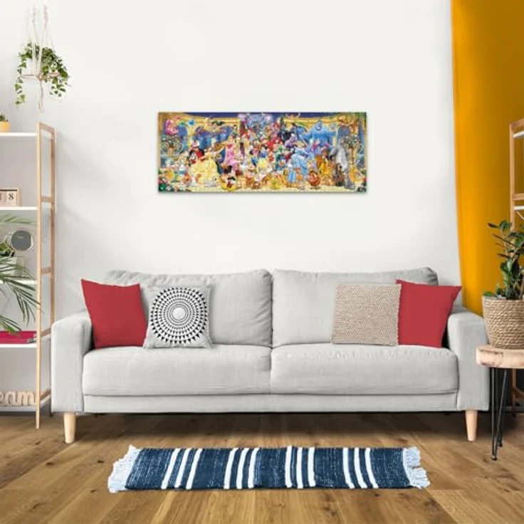 Ravensburger Puzzle 12000444 - Disney Gruppenfoto - 1000 Teile Puzzle für Erwachsene und Kinder ab 14 Jahren, Disney Puzzle, Disney Geschenke - Hochwertiges Ravensburger Puzzle mit handgefertigten Stanzmessern und reflexfreiem Puzzlebild – Bild 5