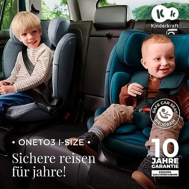 KinderKraft Oneto3, Kindersitz i-Size ECE R129, 76-150 cm, Side Protect und H-Guard System, komfortabler Sitz – Bild 2