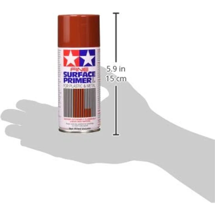 TAMIYA 87160 Modellbau-Grundierung Spraydose Oxidrot Inhalt 180ml – Bild 4