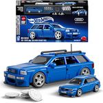 Mattel® Modellbausatz 94 Audi Avant RS2, Maßstab 1:32 mit Aufklebern, 2 Radkappen-Sets und Die-Cast-Auto