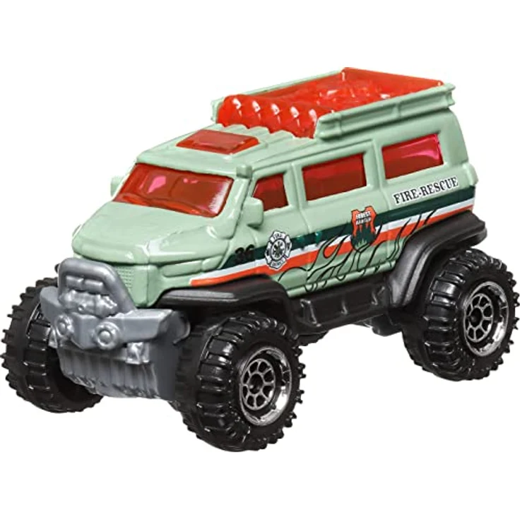Mattel® Adventskalender Hot Wheels Matchbox, Spielzeugautos, für Kinder ab 3 Jahren, mit Spielmatte und 10 Die-Cast-Autos – Bild 6