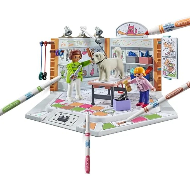 Playmobil® Hundesalon (71514), Color Konstruktions-Spielset, (61 St), Made in Europe – Bild 6