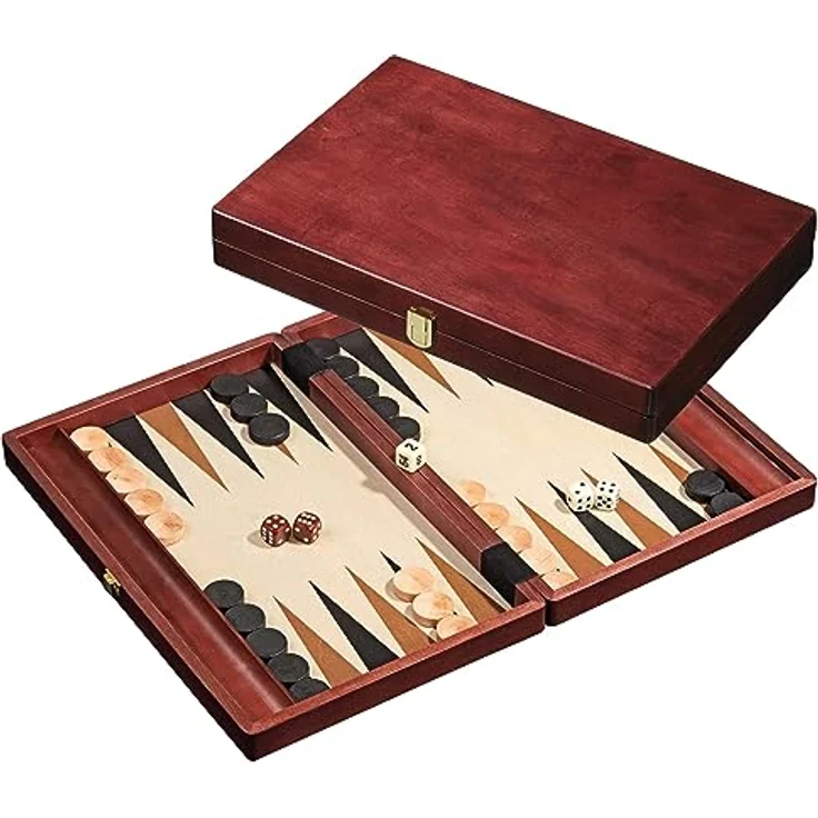 Backgammon Kos 35. 5x23cm - Preisvergleich – Bild 2