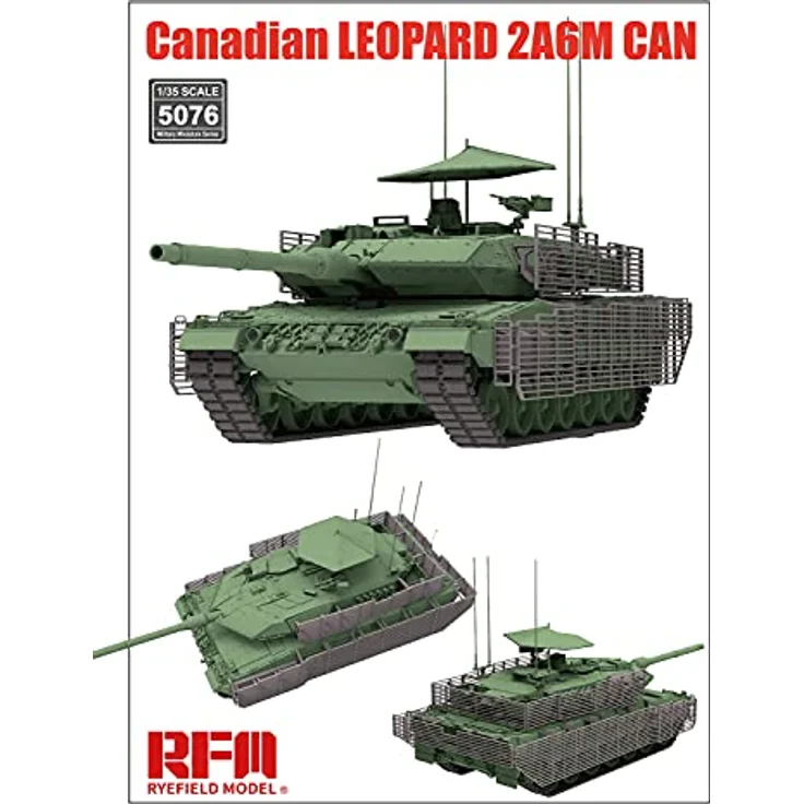 Rye Field Model Canadian LEOPARD 2A6M CAN, Modellfahrzeug mit funktionierenden Kettengliedern – Bild 3