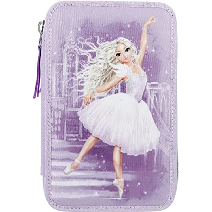 Depesche 3-Fach Federtasche TOPModel Ballet Lila – Bild 2