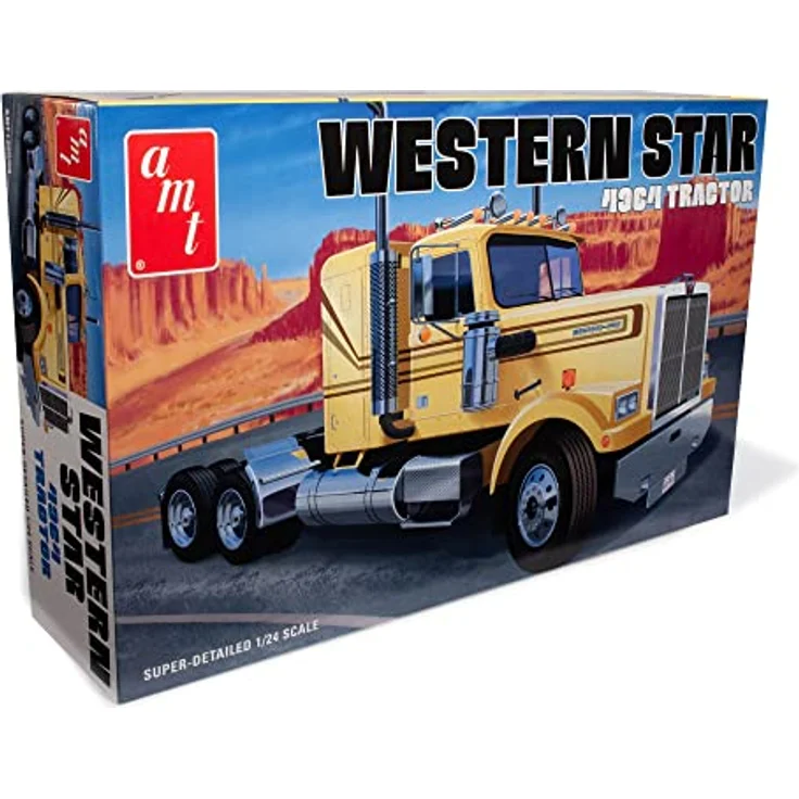 AMT 1/24 Western Star 4964 Tractor, Plastikmodellbausatz für Modellfahrzeuge – Bild 1