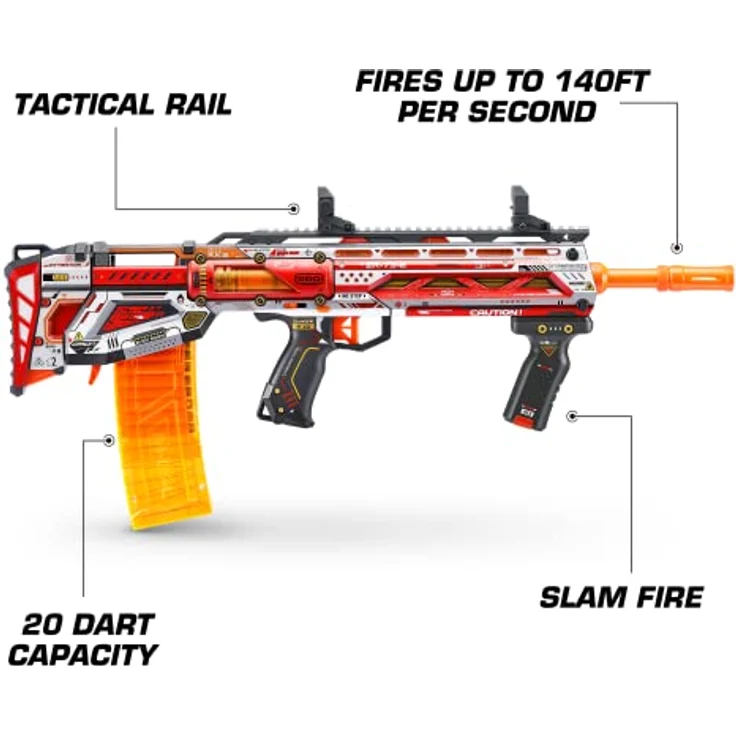 X-Shot Skins Pro Serie Longshot Blaster mit 40 Darts von ZURU – Bild 2