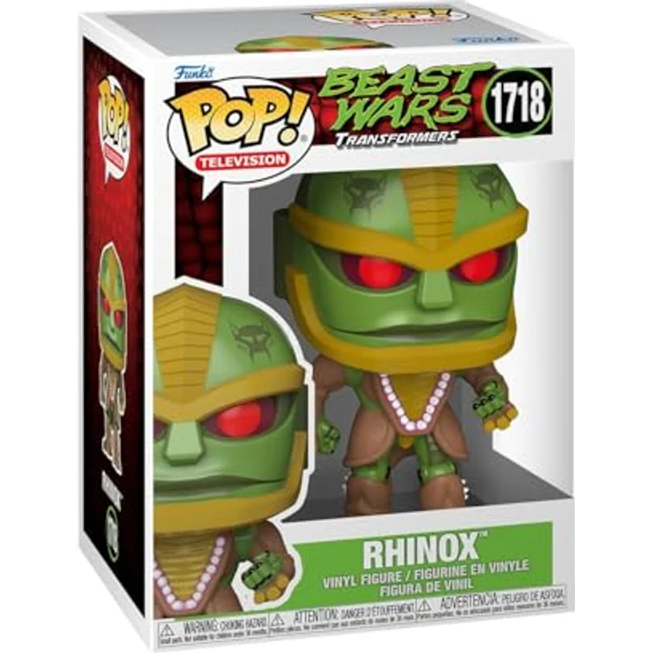 Funko Pop! Rhinox Vinyl Figur 1718, 9 cm groß, in Fensterbox – Bild 1