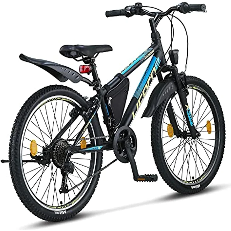 Licorne Bike Guide Premium Mountainbike in 24 Zoll - Fahrrad für Mädchen, Jungen, Herren und Damen - 21 Gang-Schaltung – Bild 4