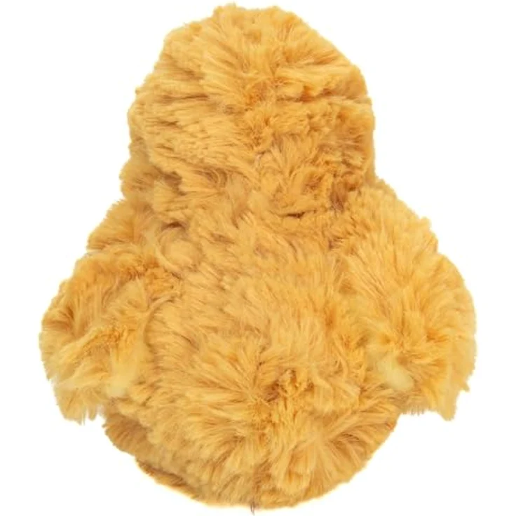 Teddy Hermann 939863, Spielzeug-Huhn „Daisy“, 10 cm flauschiger, gelber Plüsch, waschbar – Bild 4