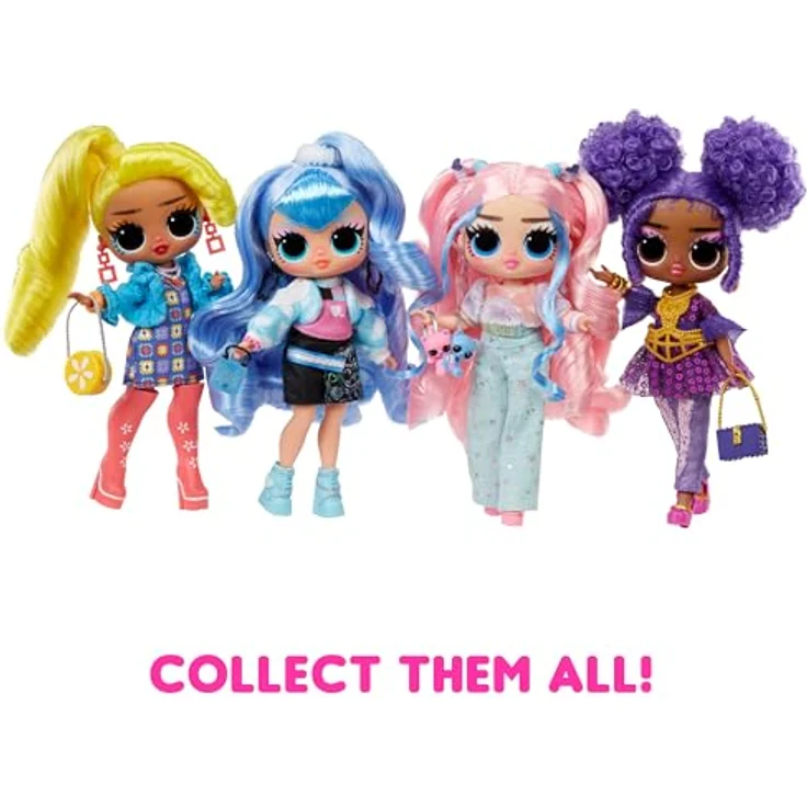 L.O.L. SURPRISE! Anziehpuppe L.O.L. Surprise Tweens Core Doll - Ellie Fly, bewegliche Modepuppe mit 15 Überraschungen, ca. 17 cm groß - Pink – Bild 7