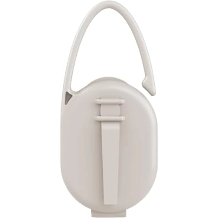 LOVI Schnullerhalter Beige, 0 Monate+, Zwei praktische Griffe, Universal, Leicht zu waschen, BPA-frei, Beige – Bild 4