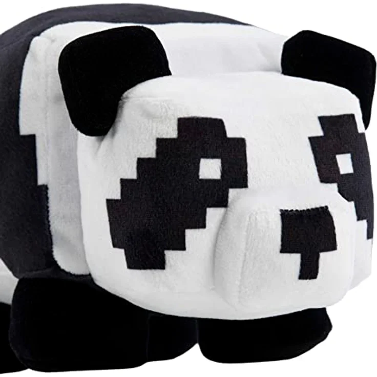 MINECRAFT Basic - Panda-Plüschfigur - Weicher vom Videospiel inspirierter Charakter als Sammelspielzeug, ca. 20 cm groß, für Kinder ab 3 Jahren, HLN10 – Bild 3