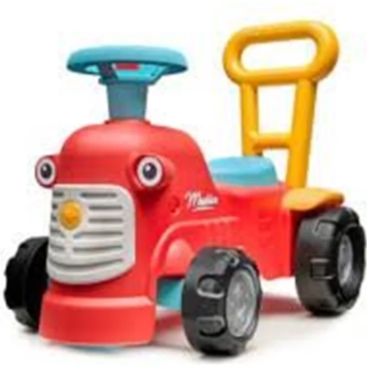 Falk Maurice Lauftraktor, Kinderfahrzeug mit Lenkrad, Hupe und ergonomischem Griff