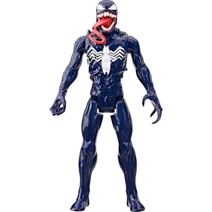 Marvel Spider-Man VenomVersus Titan Hero Serie, Venom Action-Figur 30 cm mit 5 beweglichen Punkten und exklusiver Verpackung – Bild 2