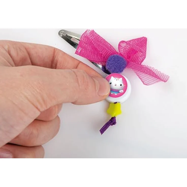 Clementoni Gabby's Dollhouse Hair Accessories Set - Kostümzubehör für Mädchen ab 6 Jahre, Haar-Accessoires Spiel, inspiriert von der Netflix-Serie - 18800 – Bild 5