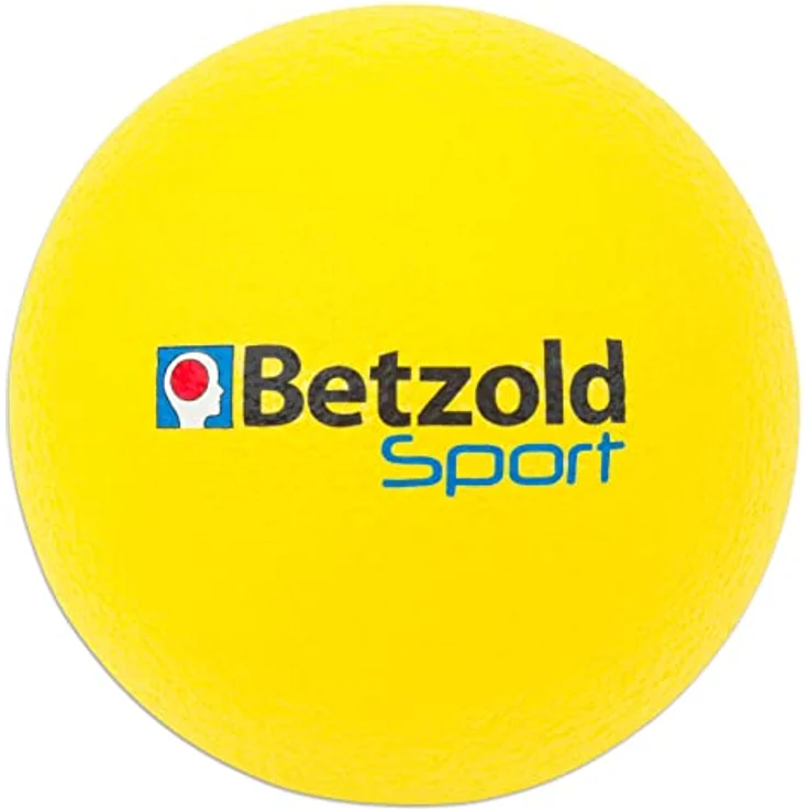 Betzold Sport Softball 15 cm, Schaumstoffball für Kinder, leicht und wasserabweisend, ideal für Sportunterricht und Bewegungsspiele – Bild 1