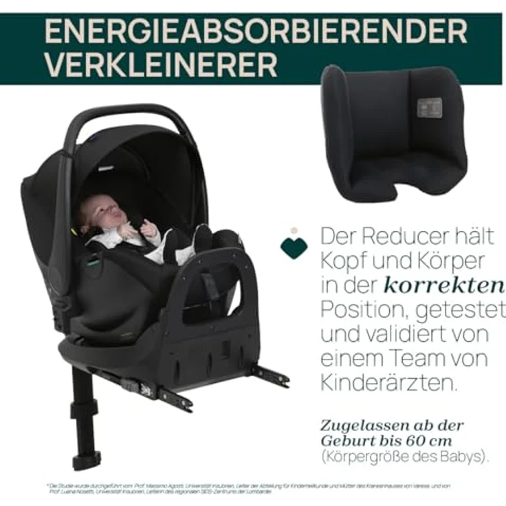 Chicco Babyschale KORY I-SIZE ESSENTIAL, ab: 0 Monate, bis: 2 Jahre, mit integriertem Belüftungssystem, UV50+ Verdeck, in blau – Bild 5