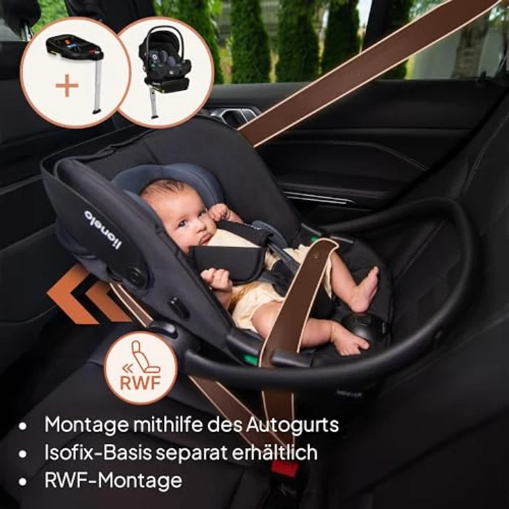 Lionelo Astrid I-Size, Kindersitz mit hoher Sicherheitsstandards und ergonomischem Design – Bild 6