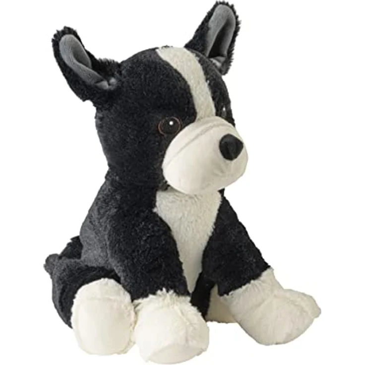 Warmies Boston Terrier schwarz/weiß, 29 x 20 x 26 cm (LBH) – Bild 2