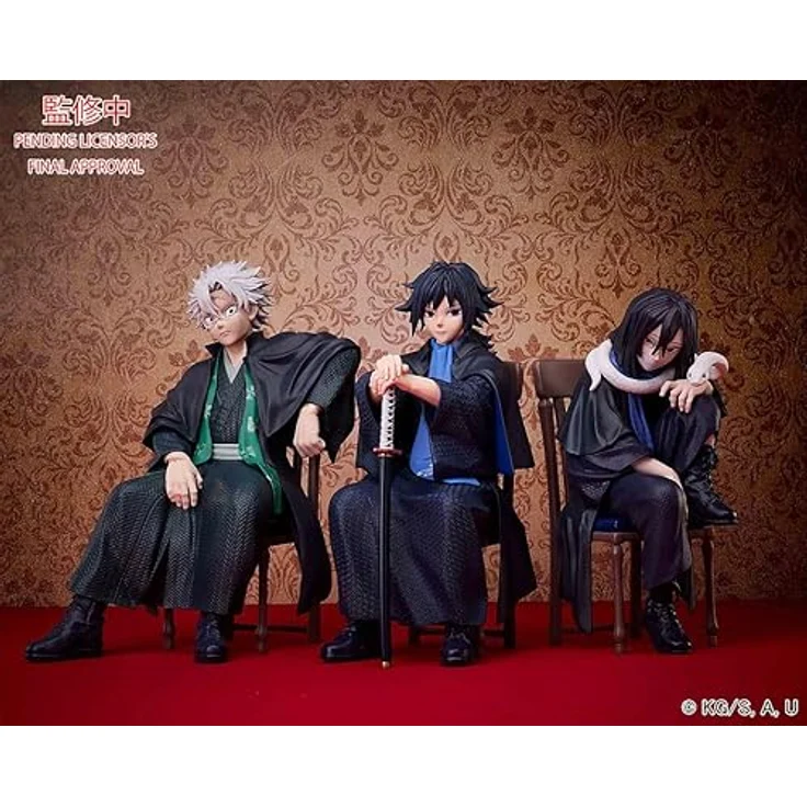 Aniplex Demon Slayer: Kimetsu no Yaiba Statue Giyu Tomioka, detailreiche Sammelfigur aus PVC, 16 cm, in bedruckter Fensterbox – Bild 5