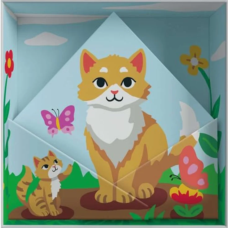 Ravensburger CreArt Malen nach Zahlen Set, Do it together, Katze, ab 7 Jahren, Made in Europe – Bild 2