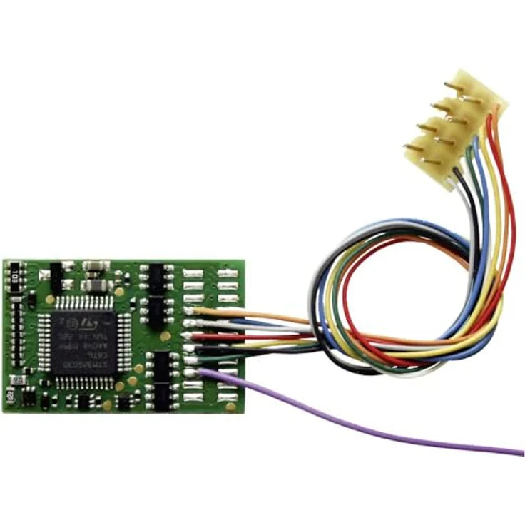 Tams Elektronik 41-04432-01 LD-G-43, NEM 652 Lokdecoder Baustein, mit Stecker – Bild 2