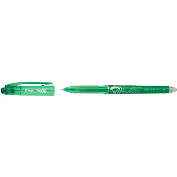 Pilot FriXion Point Marker, 12er Set Schreibstifte mit löschbarer Tinte, grün, feine Strichbreite 0,25 mm – Bild 3
