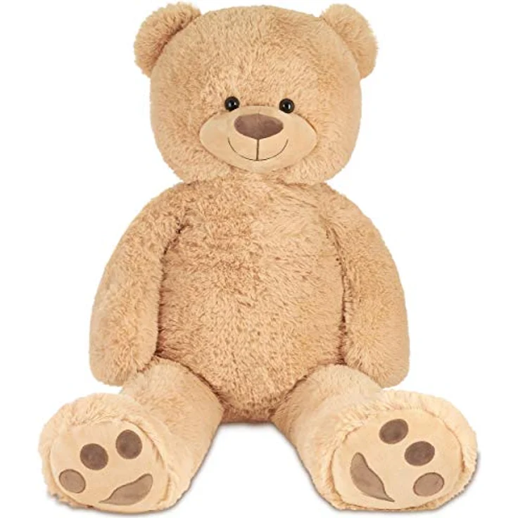 Teddybär 100 cm groß Stofftier Plüschtier Kuscheltier – Bild 2