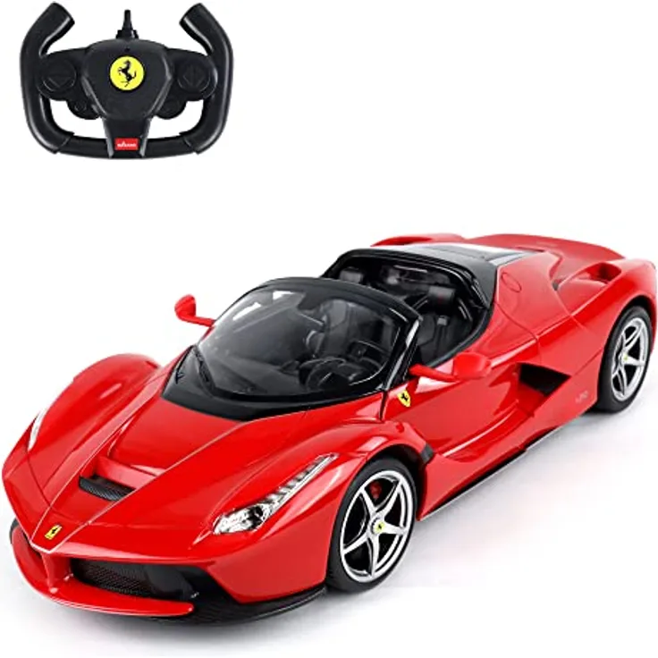 TURBO CHALLENGE - Ferrari Aperta - RC Prestige - 095616 - Ferngesteuertes Auto - Rot - 1/14 - Batterien Nicht enthalten - Kunststoff - Kinderspielzeug - Geschenk - Ab 6 Jahren