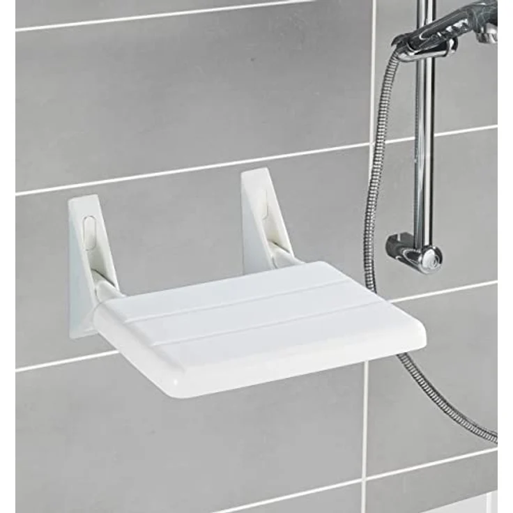 WENKO Badewannensitz Secura, belastbar bis 120 kg, weiß – Bild 5
