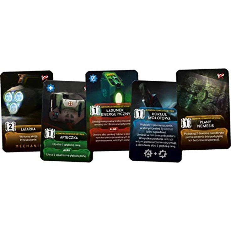 Rebel Nemesis, Brettspiel für 1-5 Spieler, strategische Spielerfahrung, polnische Ausgabe, mehrfarbig – Bild 5
