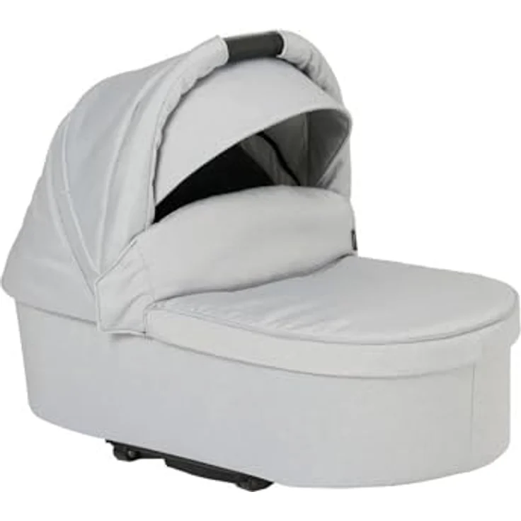 Hartan Kinderwagenset Racer GTS, 3-teilig, Hellgrau, mit Federung, 5-Punkte-Gurt, abklappbarer Fußstütze, Made in Germany – Bild 8