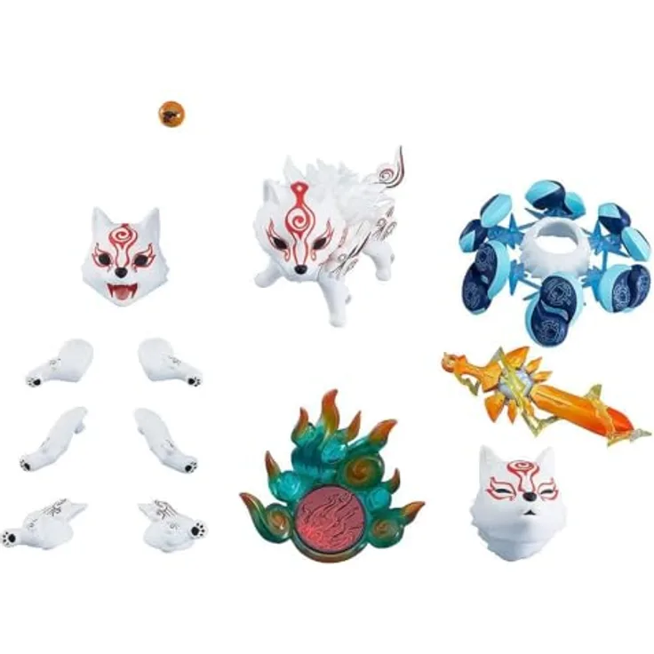 Good Smile Company Okami Shiranui Nendoroid Action Figure Deluxe Version, langlebig und mit gutem Preis-Leistungs-Verhältnis
