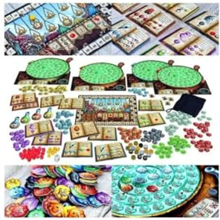Schmidt Spiele Die Scharlatane von Belcastel, spannendes Strategiespiel für 2-4 Spieler, empfohlen ab 10 Jahren, Spielzeit ca. 45 Minuten – Bild 3