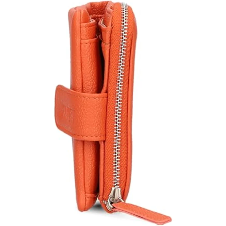 Zwei M.Wallet MW5, geräumige Kinderportemonnaie aus Papaya (orange) Polyurethan – Bild 3