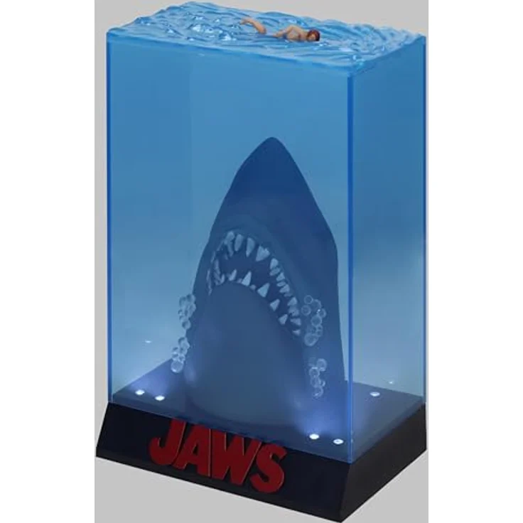 SD Toys Jaws 3D-Figur mit LED-Beleuchtung und 3D-Poster, exklusiv zum 50. Jahrestag – Bild 2